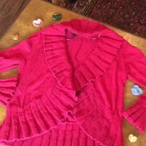 🍄 Style & Co. Red Cardigan